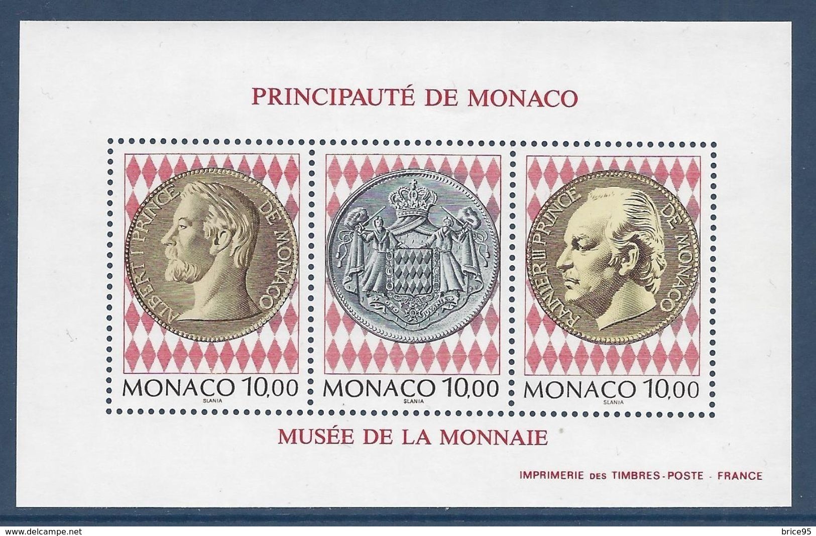 Monaco - Bloc YT N° 66 - Neuf Sans Charnière - 1994 - Blocks & Kleinbögen