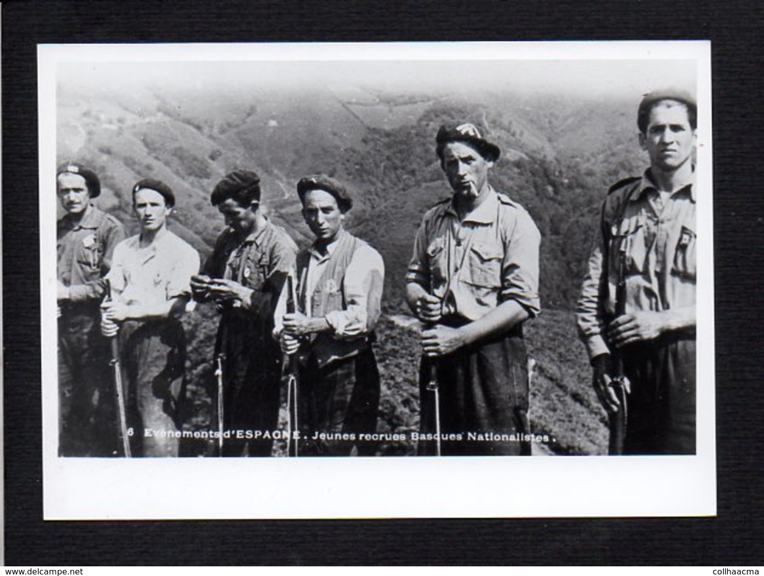 Espagne / Guerre D'Espagne / Jeunes Recrues Basques Nationalistes ( Attention Reproduction  Photo  ! ) - Altri & Non Classificati