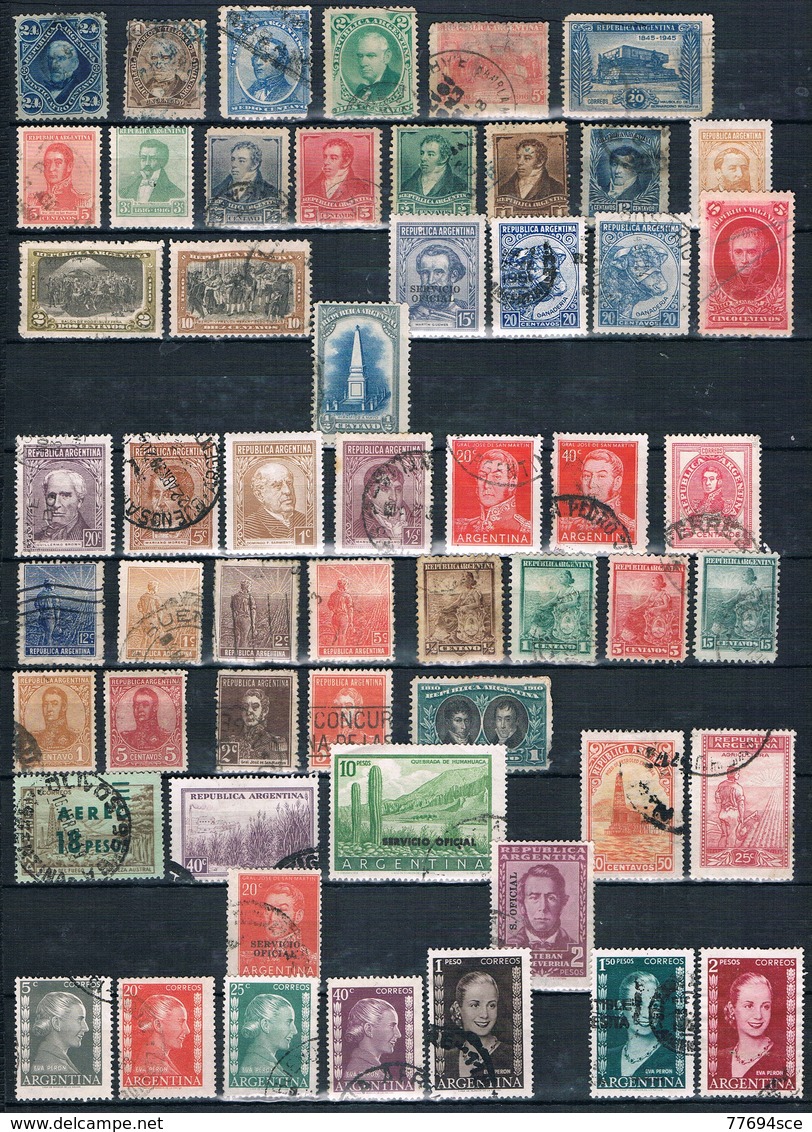 Lot Argentinien  (ältere Marken  Siehe Bild) - Colecciones & Series