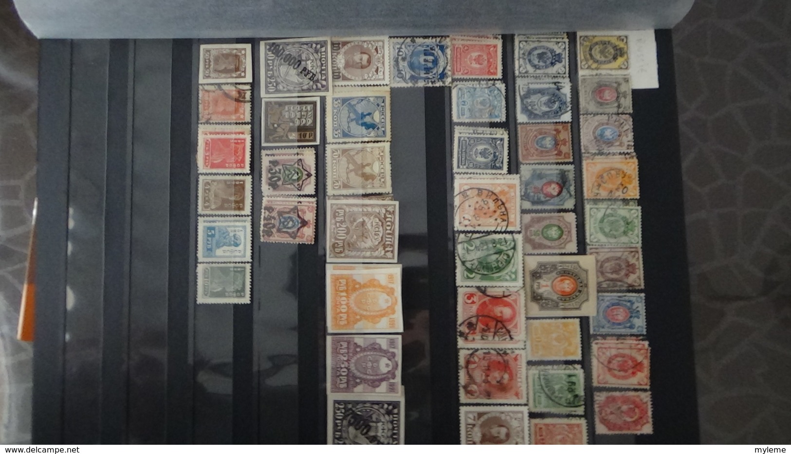 Collection De Timbres Et Blocs De RUSSIE. A Saisir !!! - Collections (en Albums)