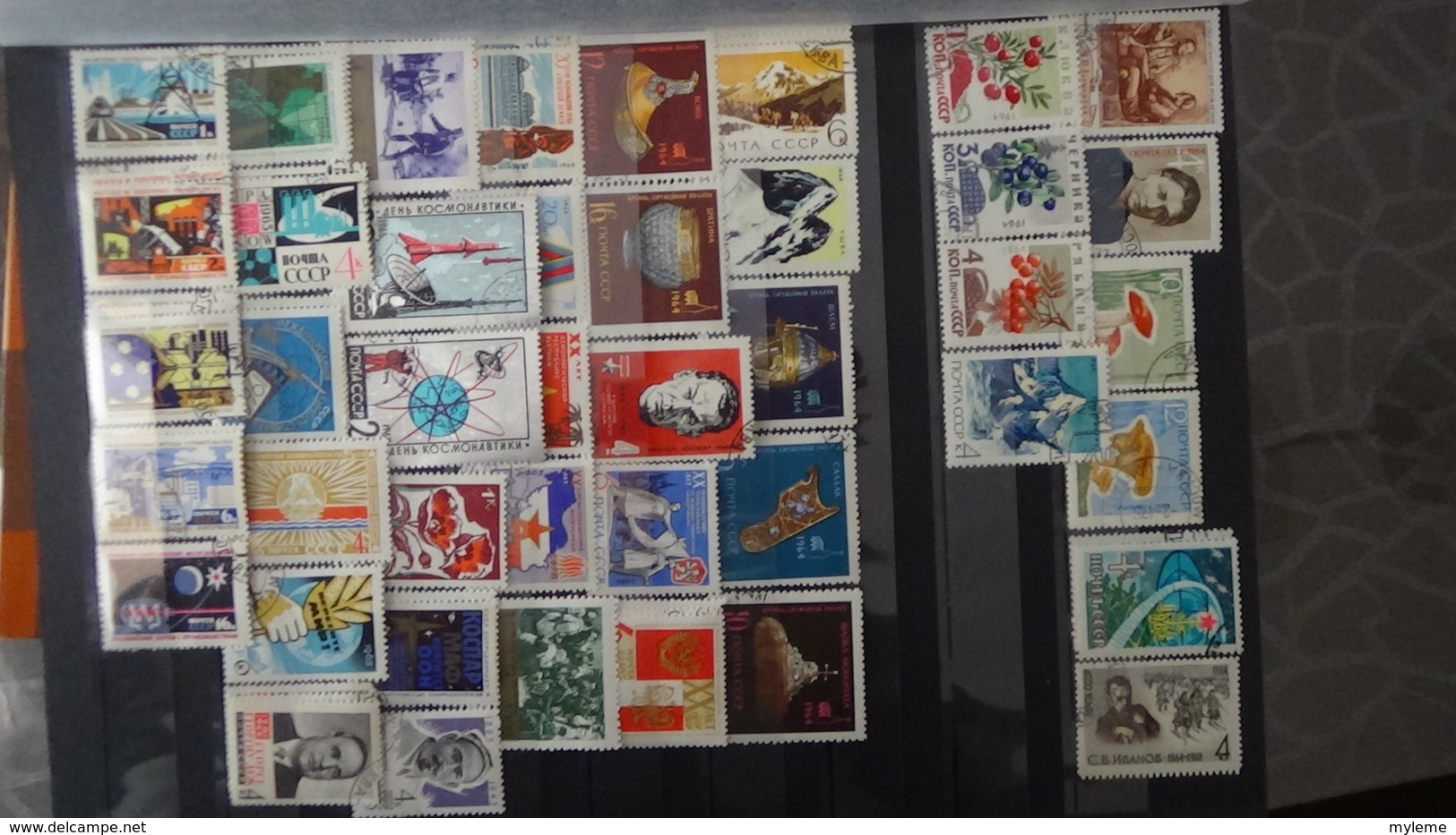 Collection de timbres et blocs de RUSSIE. A saisir !!!