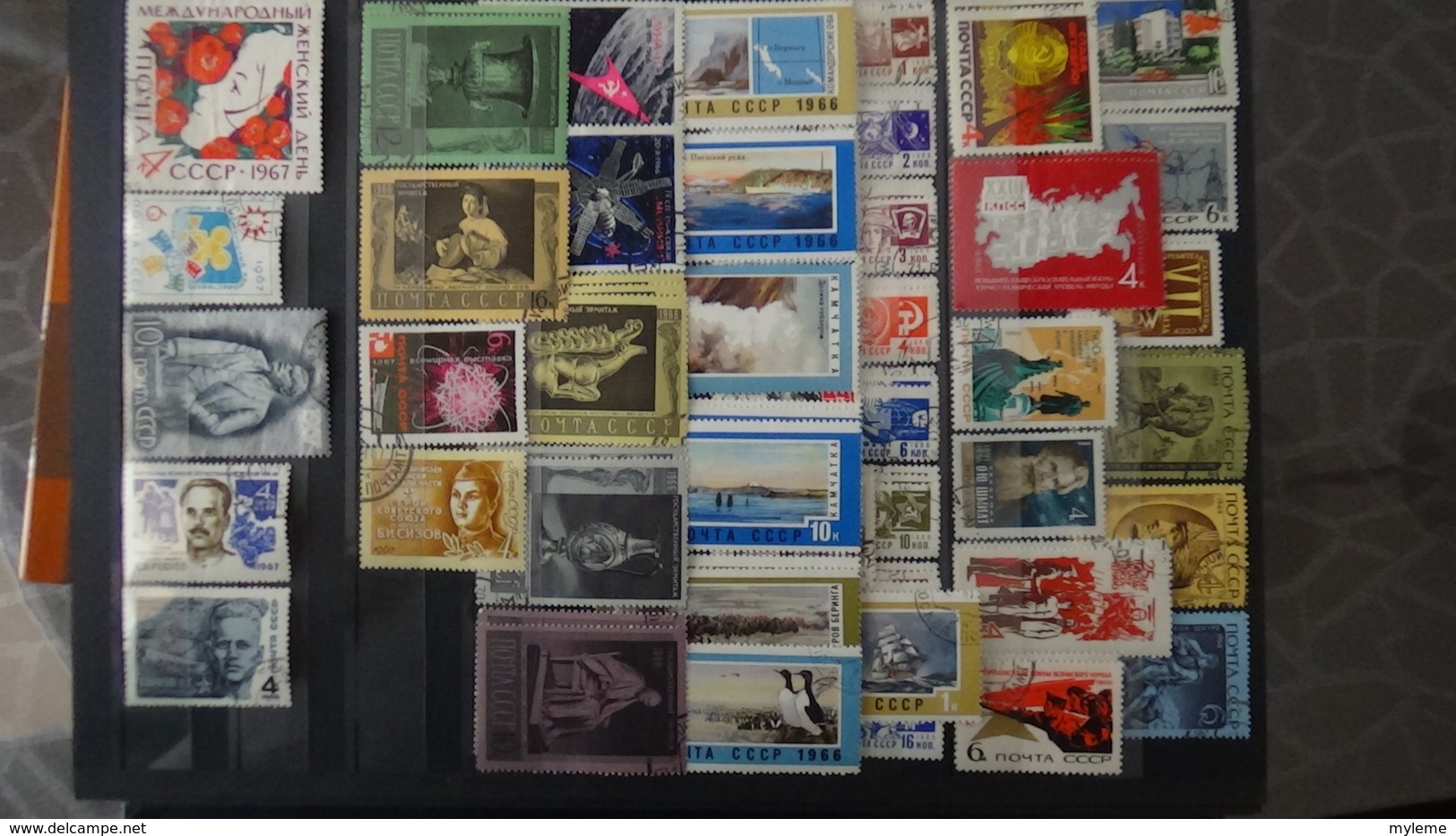 Collection de timbres et blocs de RUSSIE. A saisir !!!