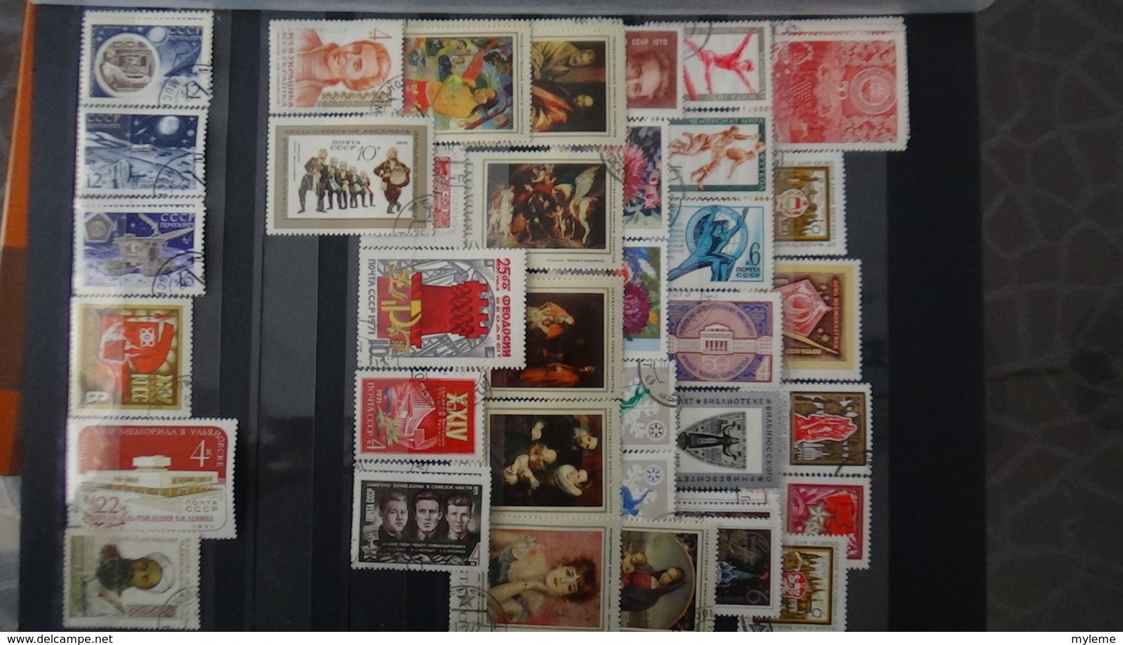 Collection de timbres et blocs de RUSSIE. A saisir !!!