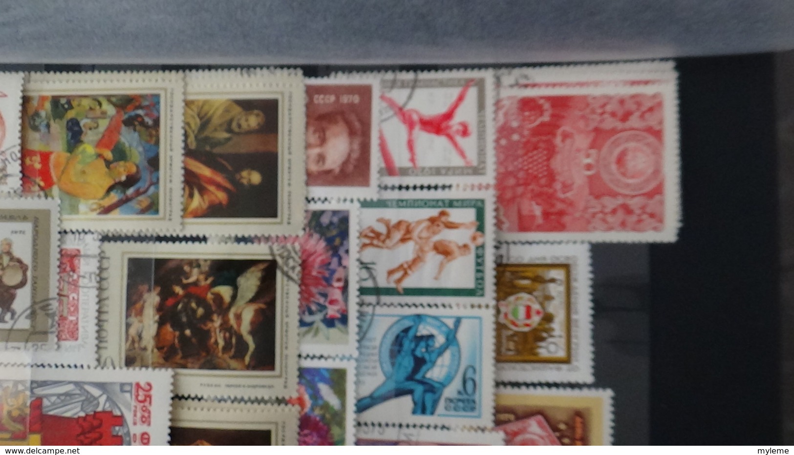 Collection de timbres et blocs de RUSSIE. A saisir !!!