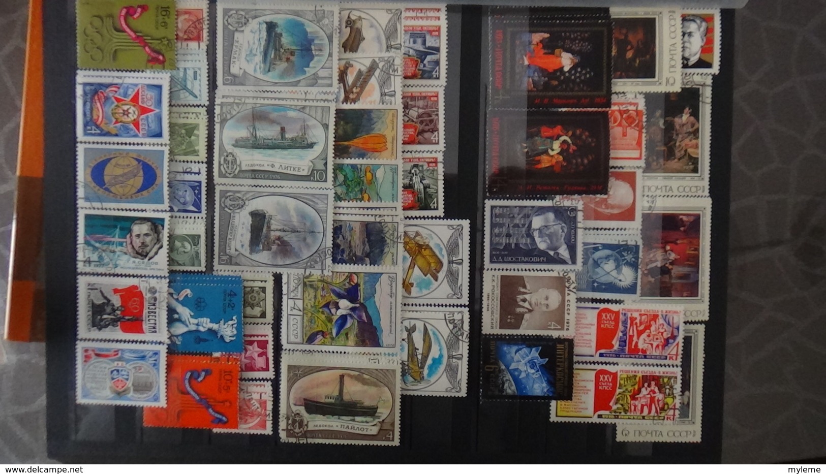 Collection de timbres et blocs de RUSSIE. A saisir !!!