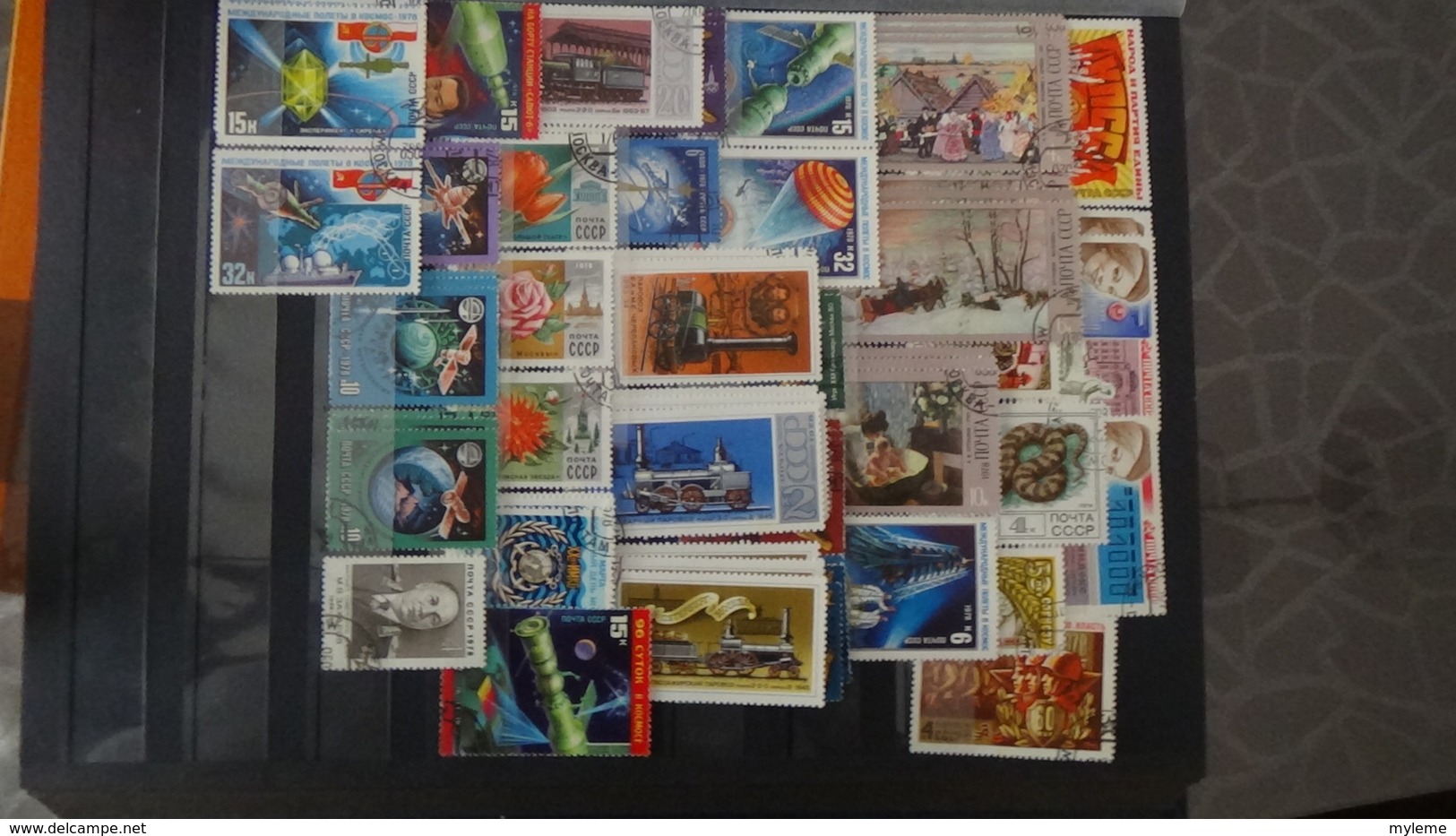 Collection de timbres et blocs de RUSSIE. A saisir !!!