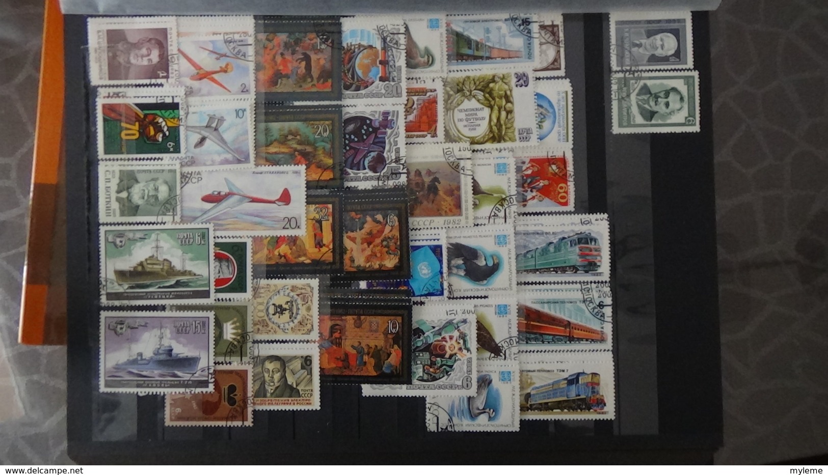 Collection de timbres et blocs de RUSSIE. A saisir !!!