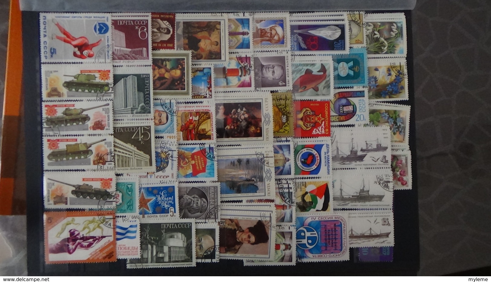 Collection de timbres et blocs de RUSSIE. A saisir !!!