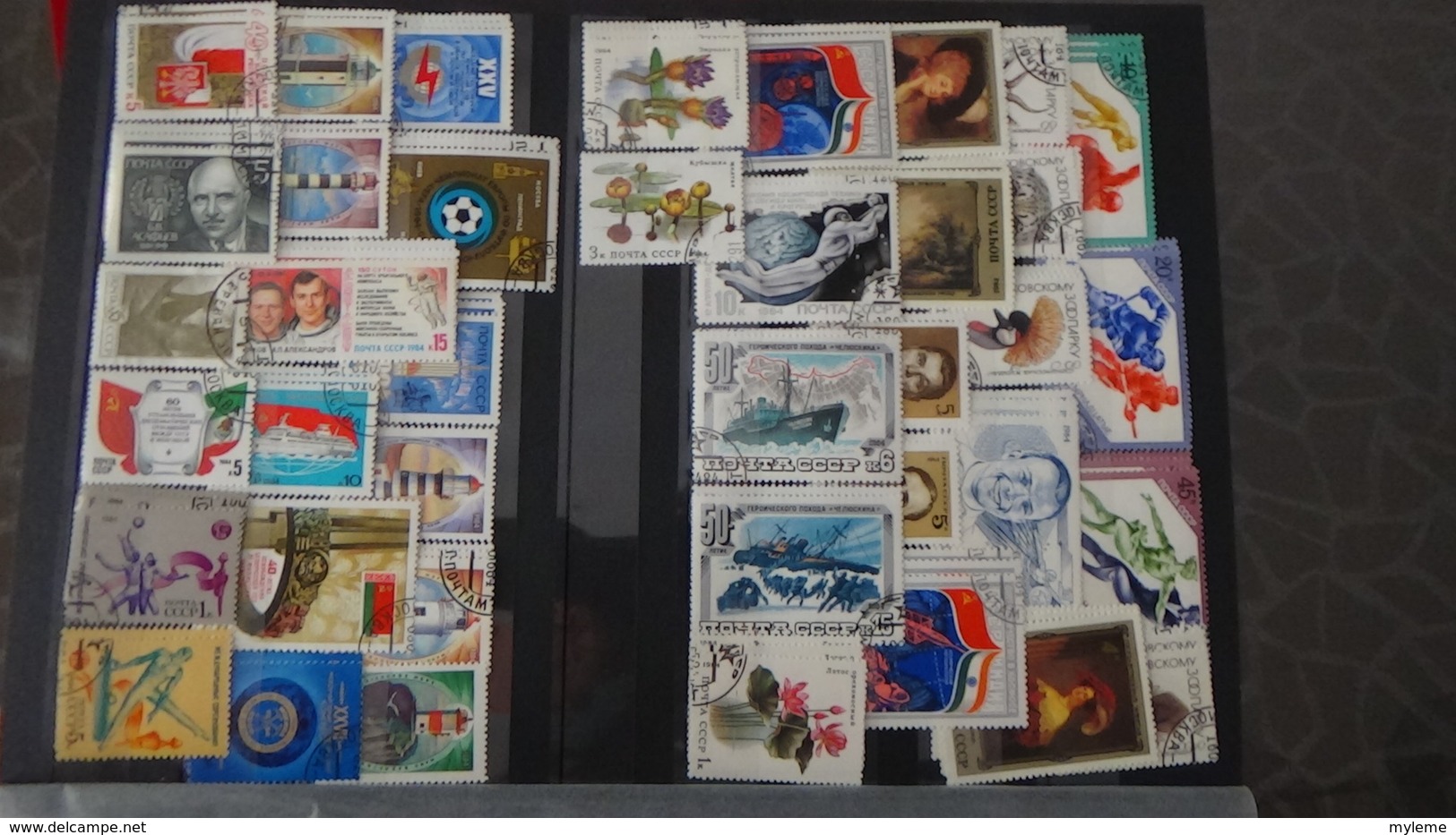 Collection de timbres et blocs de RUSSIE. A saisir !!!