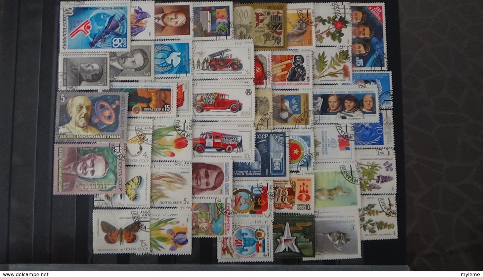 Collection de timbres et blocs de RUSSIE. A saisir !!!