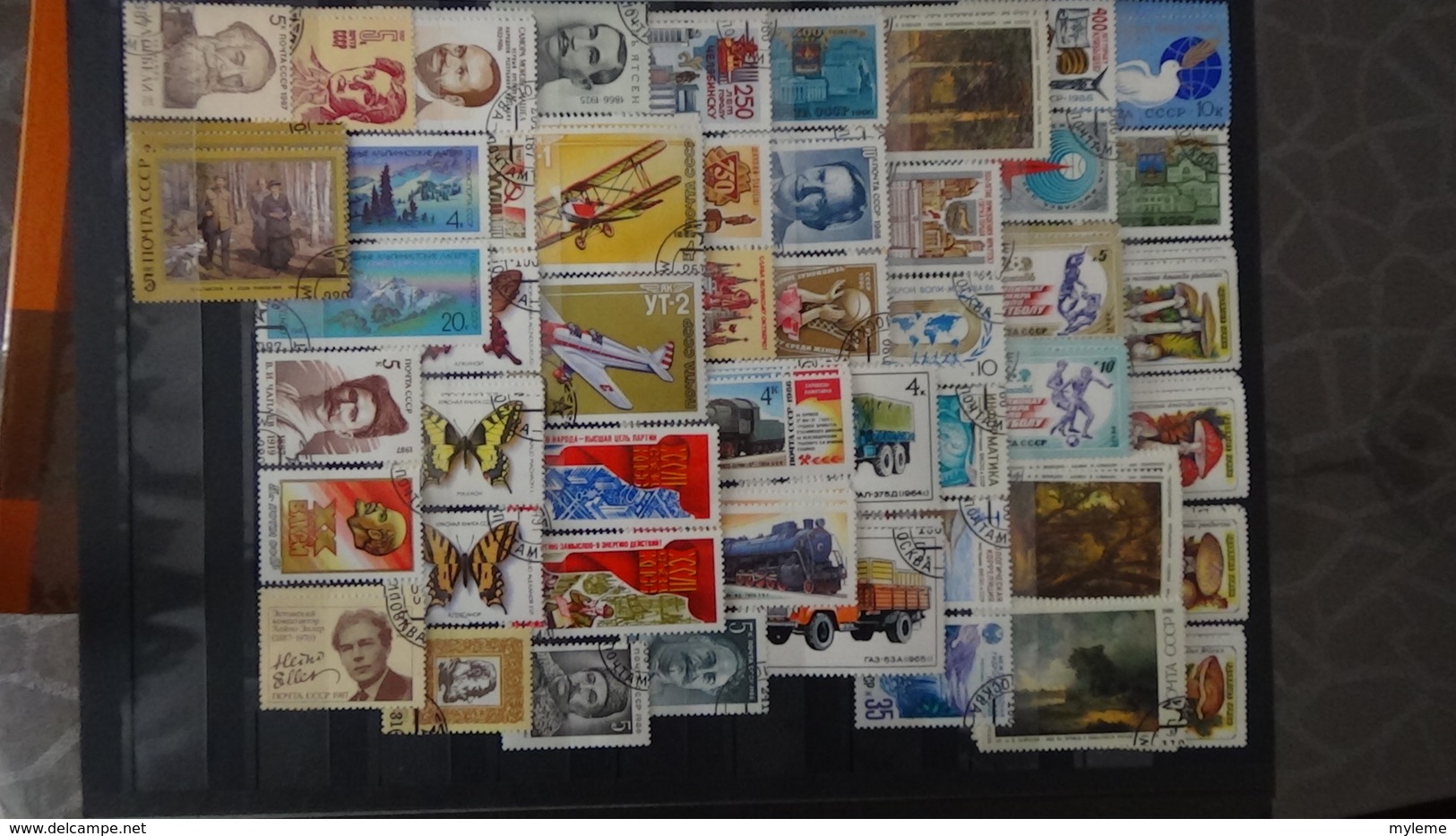 Collection de timbres et blocs de RUSSIE. A saisir !!!