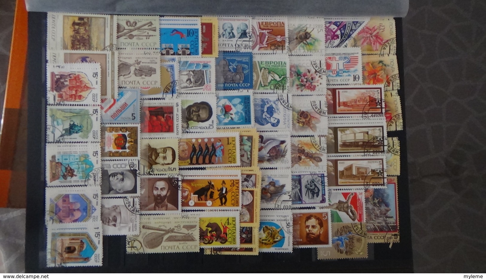 Collection de timbres et blocs de RUSSIE. A saisir !!!