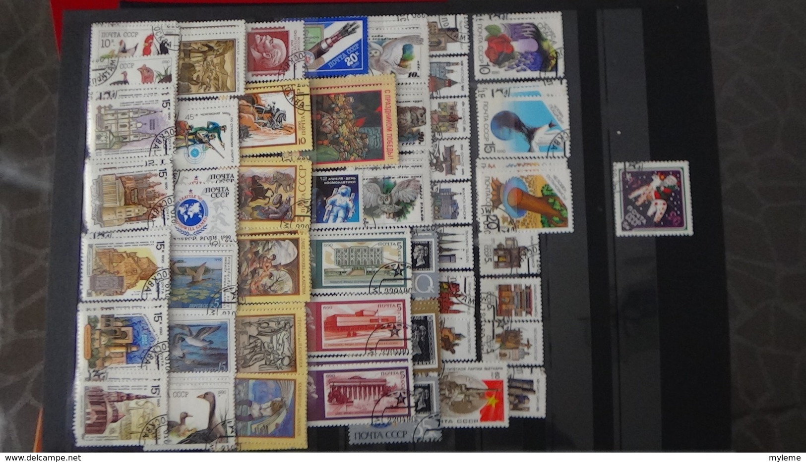 Collection de timbres et blocs de RUSSIE. A saisir !!!