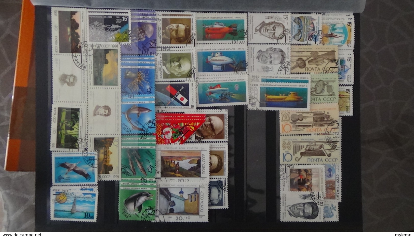 Collection de timbres et blocs de RUSSIE. A saisir !!!