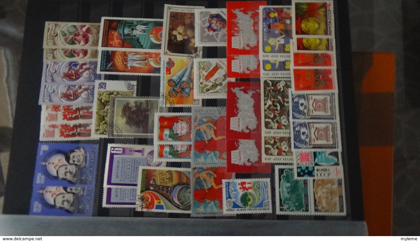 Collection de timbres et blocs de RUSSIE. A saisir !!!