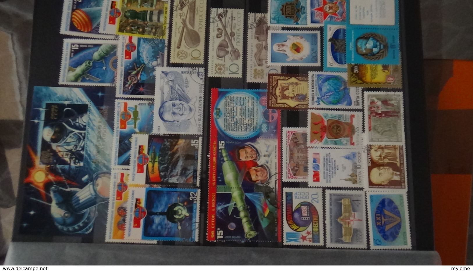 Collection de timbres et blocs de RUSSIE. A saisir !!!