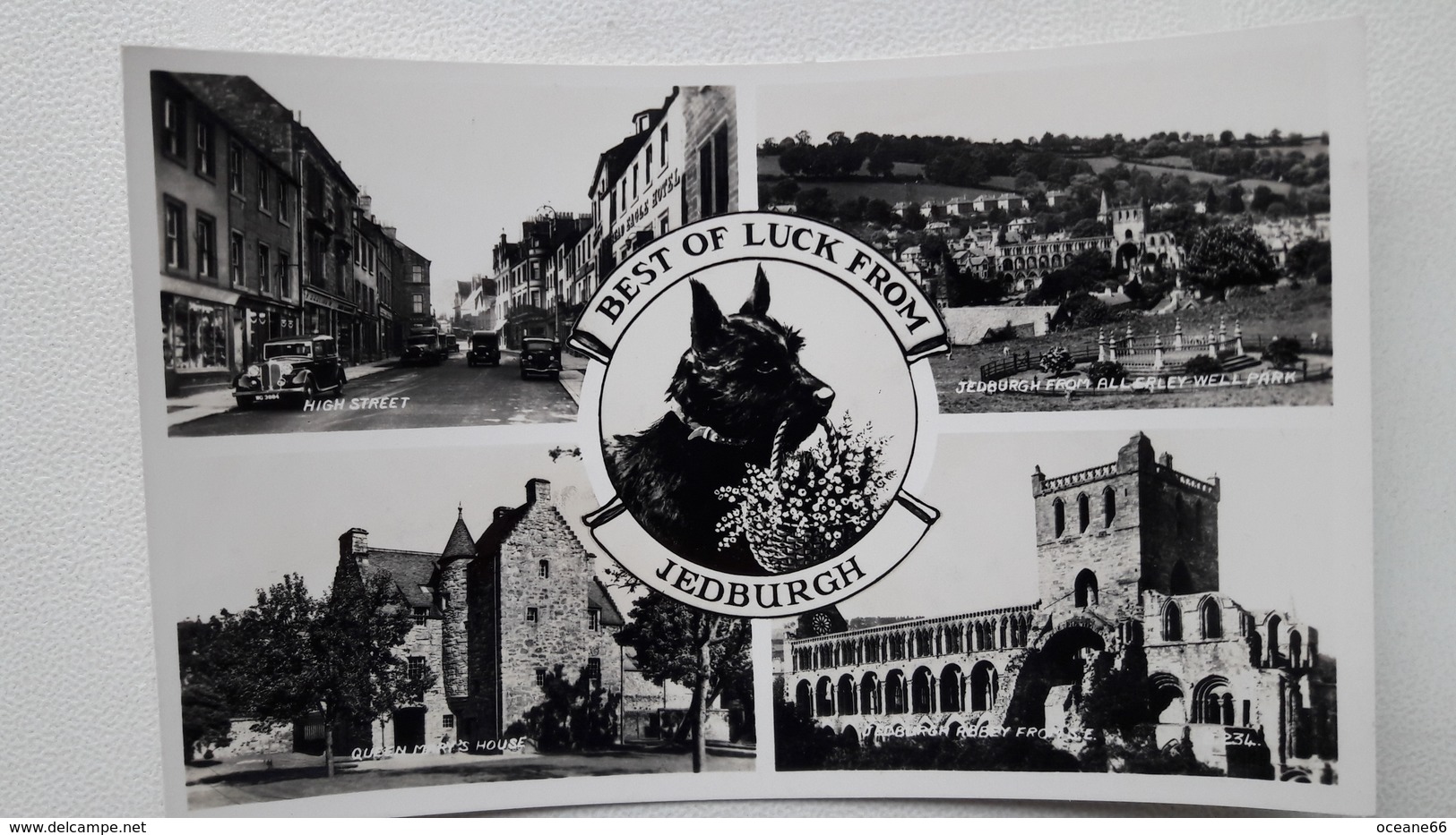 Ecosse Jedburgh Multi View Best Of Luck From High Street Queen Mary's House Abbey - Roxburghshire