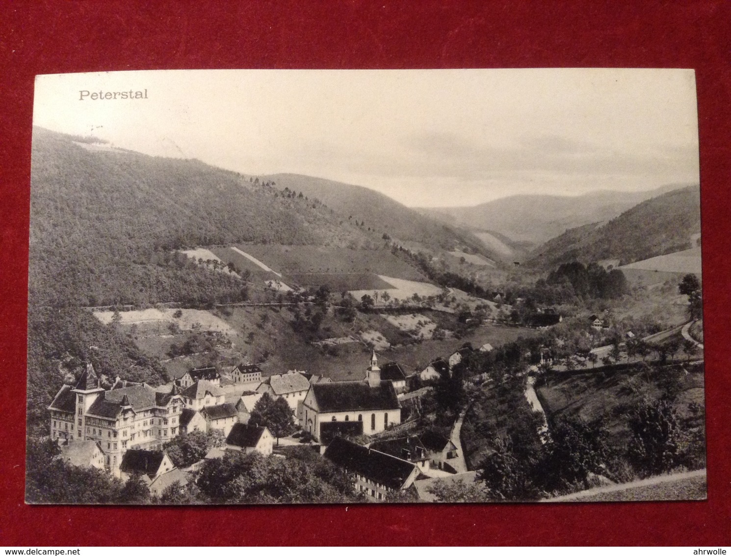 AK Bad Peterstal Renchtal 1913 Ortsansicht - Bad Peterstal-Griesbach