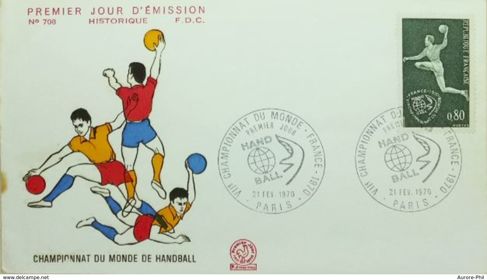 Handball Championnat Du Monde Paris 1970 - Hand-Ball