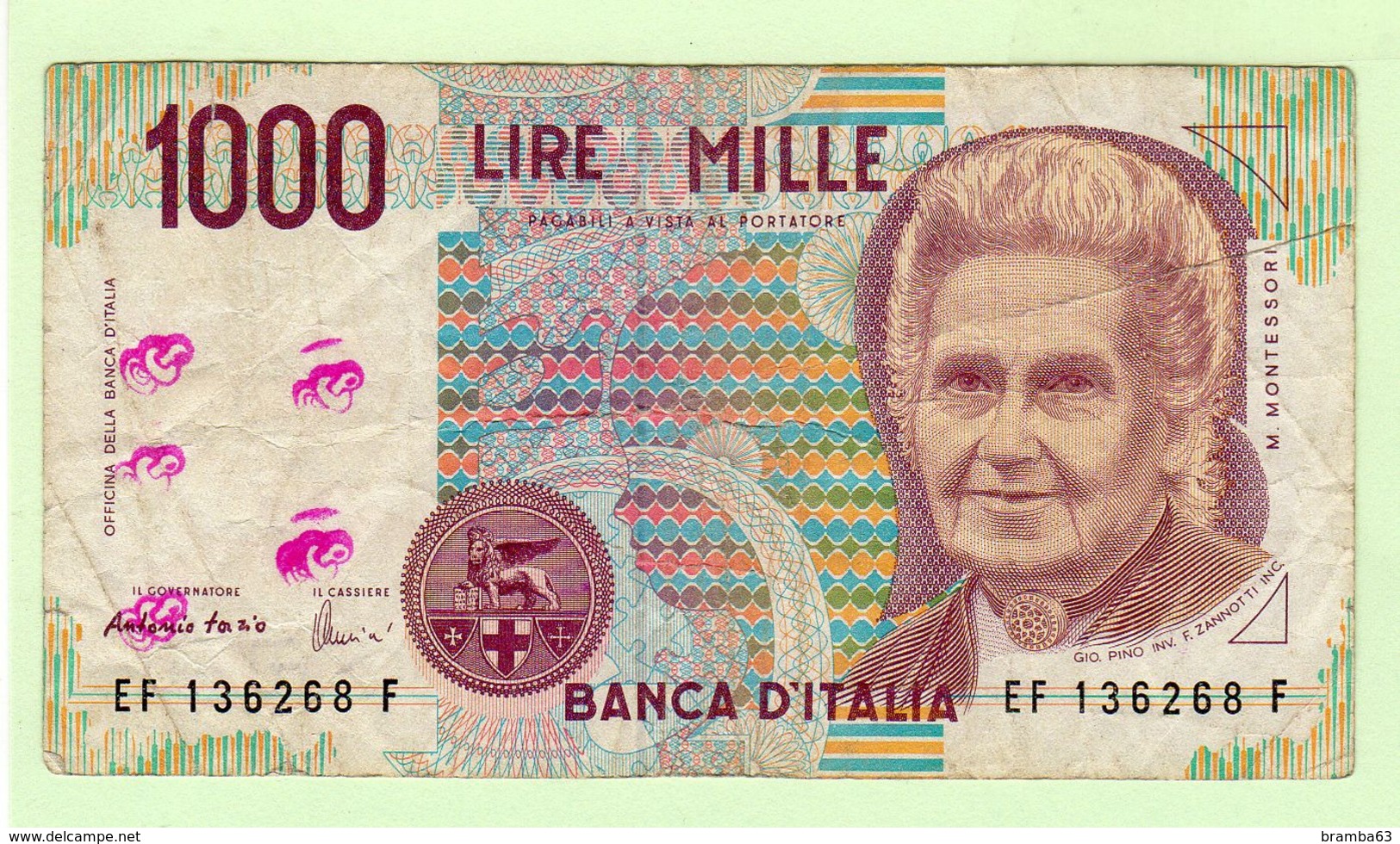 1976 Ist. Bancario Italiano L.100 Gr.Finanziario Tessile Marus - Cred.Italiano L.100 Unione C.T.Milano + L. 1000 - [10] Checks And Mini-checks