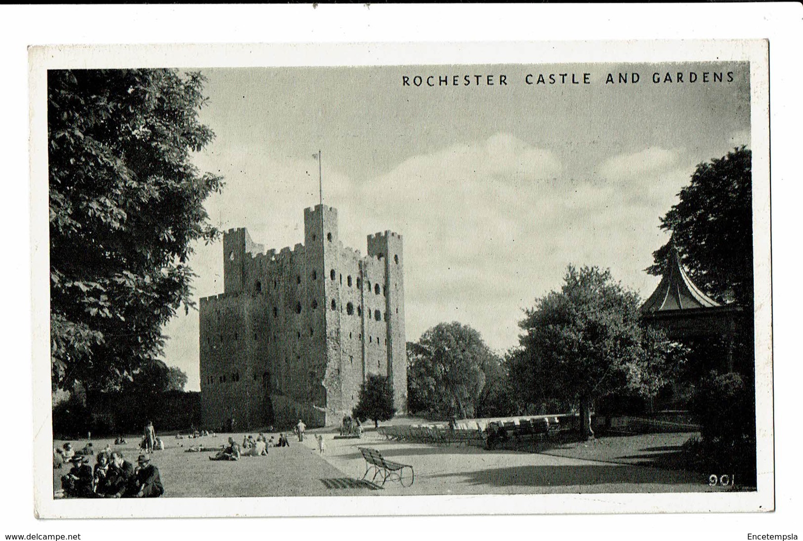 CPA - Carte Postale Royaume Uni - Rochester-- Castle And Gardens VM2443 - Rochester