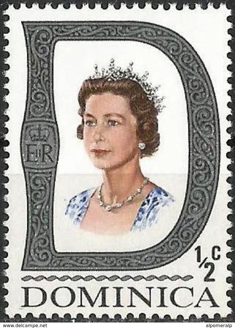 Dominica 1969 Mi 267 MNH Queen Elizabeth II, Heads Of State, Queens, Royalty - Familles Royales