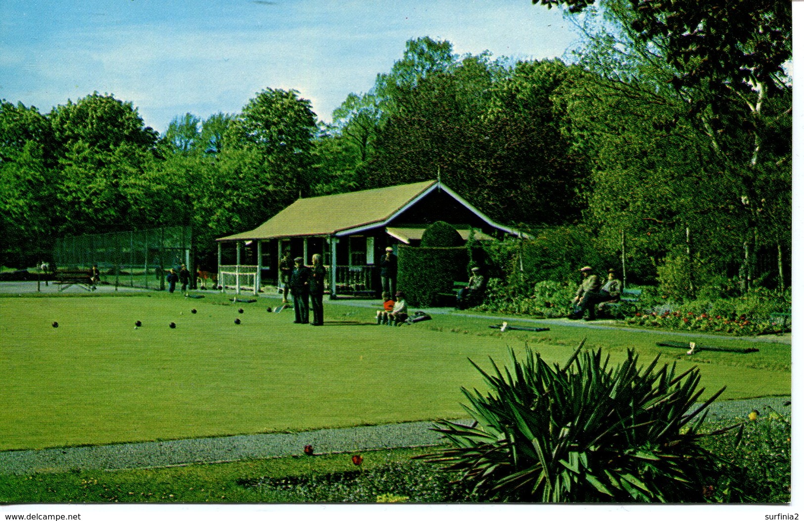 WILTS - SWINDON - TROWBRIDGE - PEOPLE'S PARK - BOWLING GREEN Wi325 - Other & Unclassified