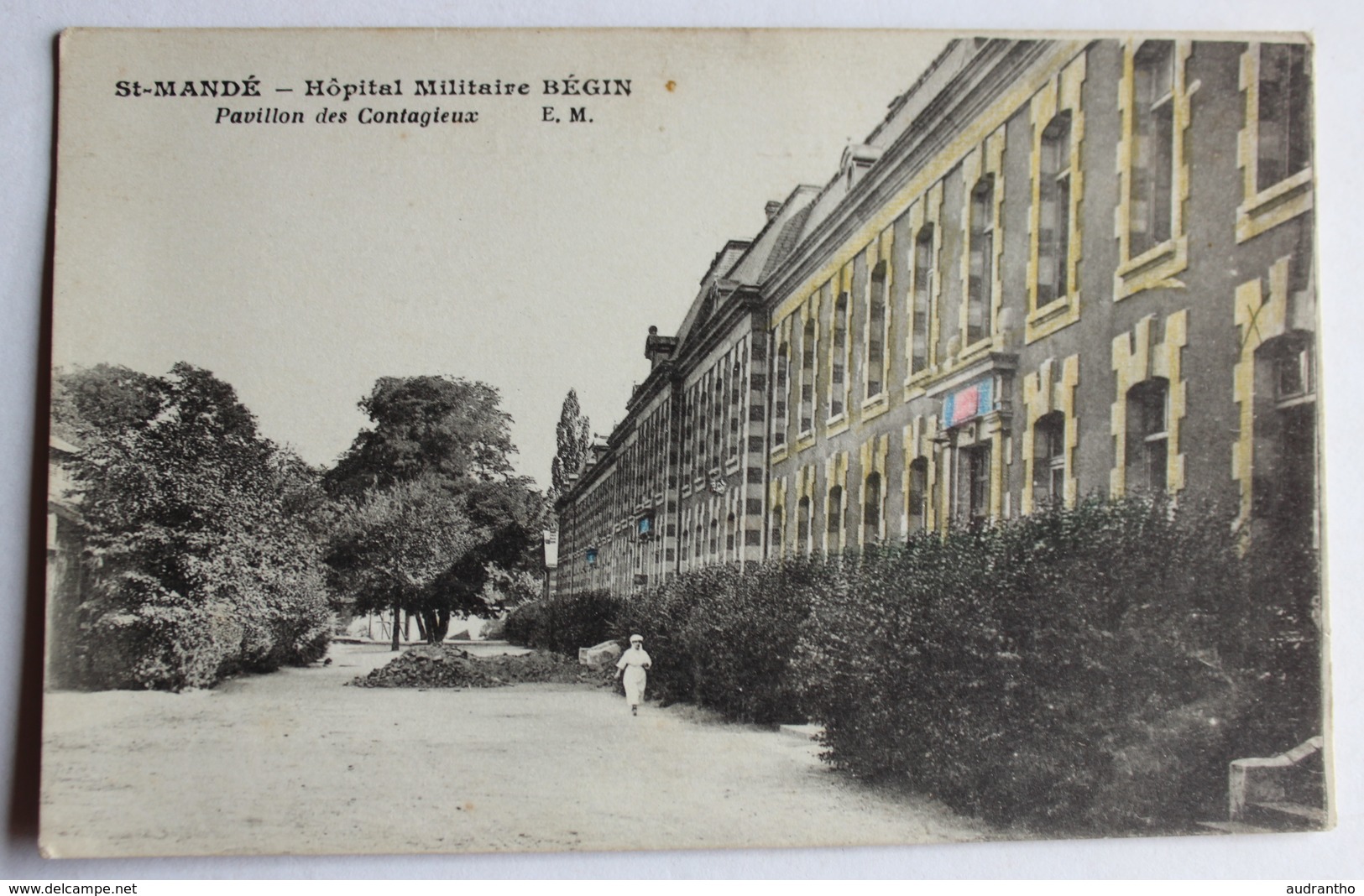CPA 94 Saint Mandé 1929 Hôpital Militaire Bégin Pavillon Des Contagieux - Saint Mande