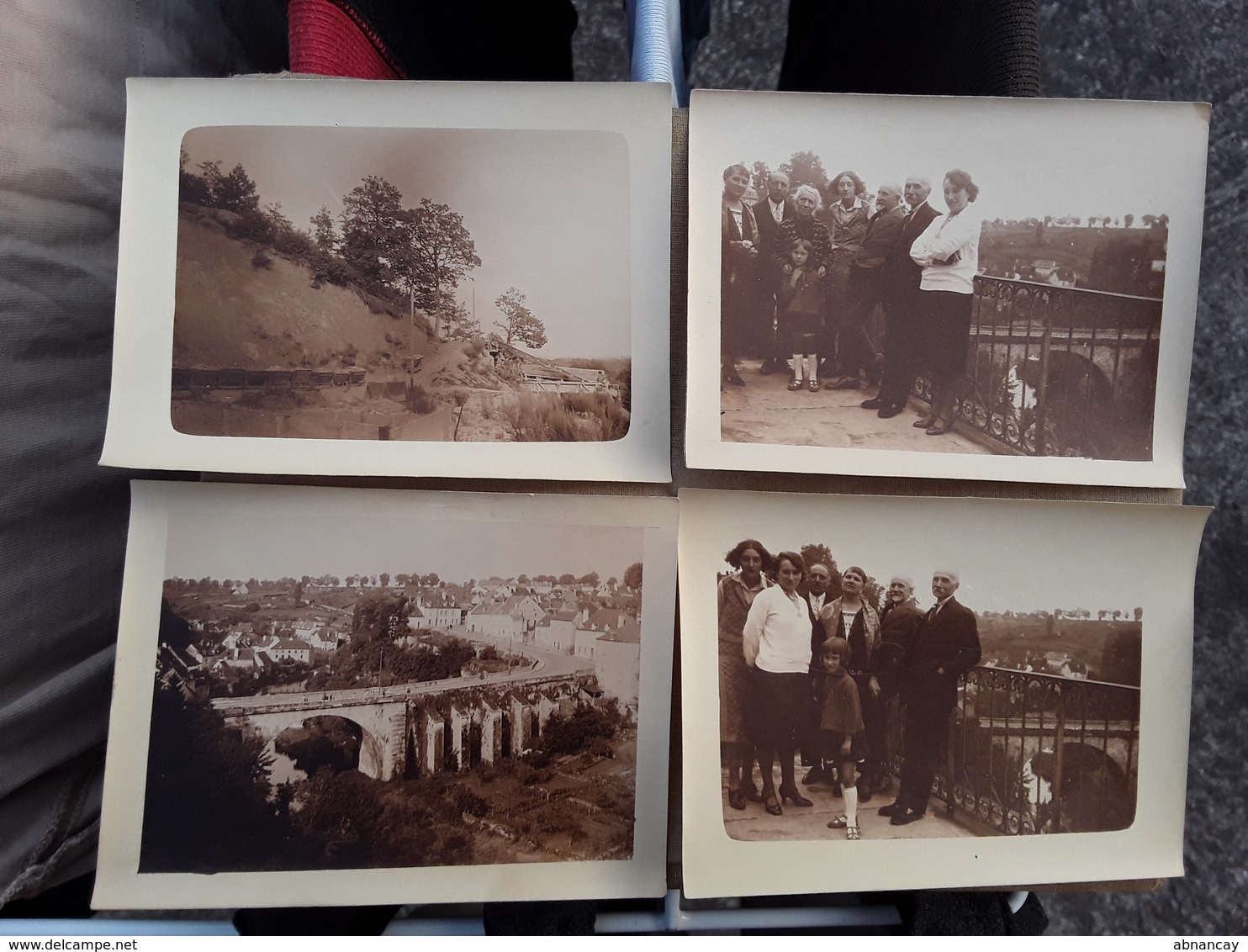 1 joli petit lot de photo et cartes d une famille originaire de semur ( famille SIMONOT )