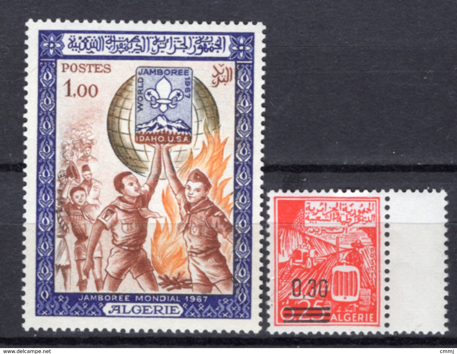 1967 - ALGERIA - Yv.  Nr. 458-459 - NH - (UP131.54) - Algeria (1962-...)