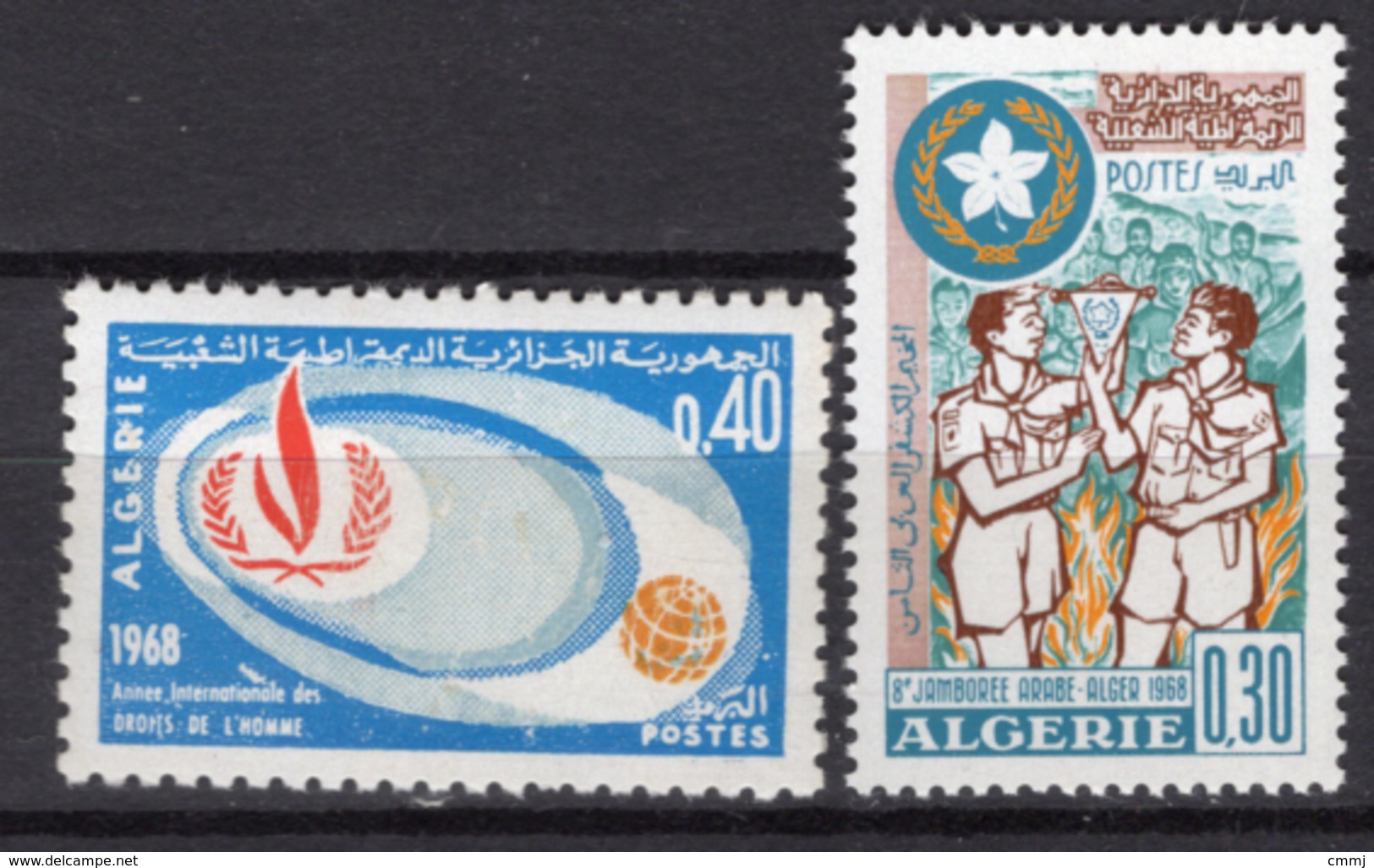 1968 - ALGERIA - Yv.  Nr. 468+473 - NH - (UP131.54) - Algeria (1962-...)