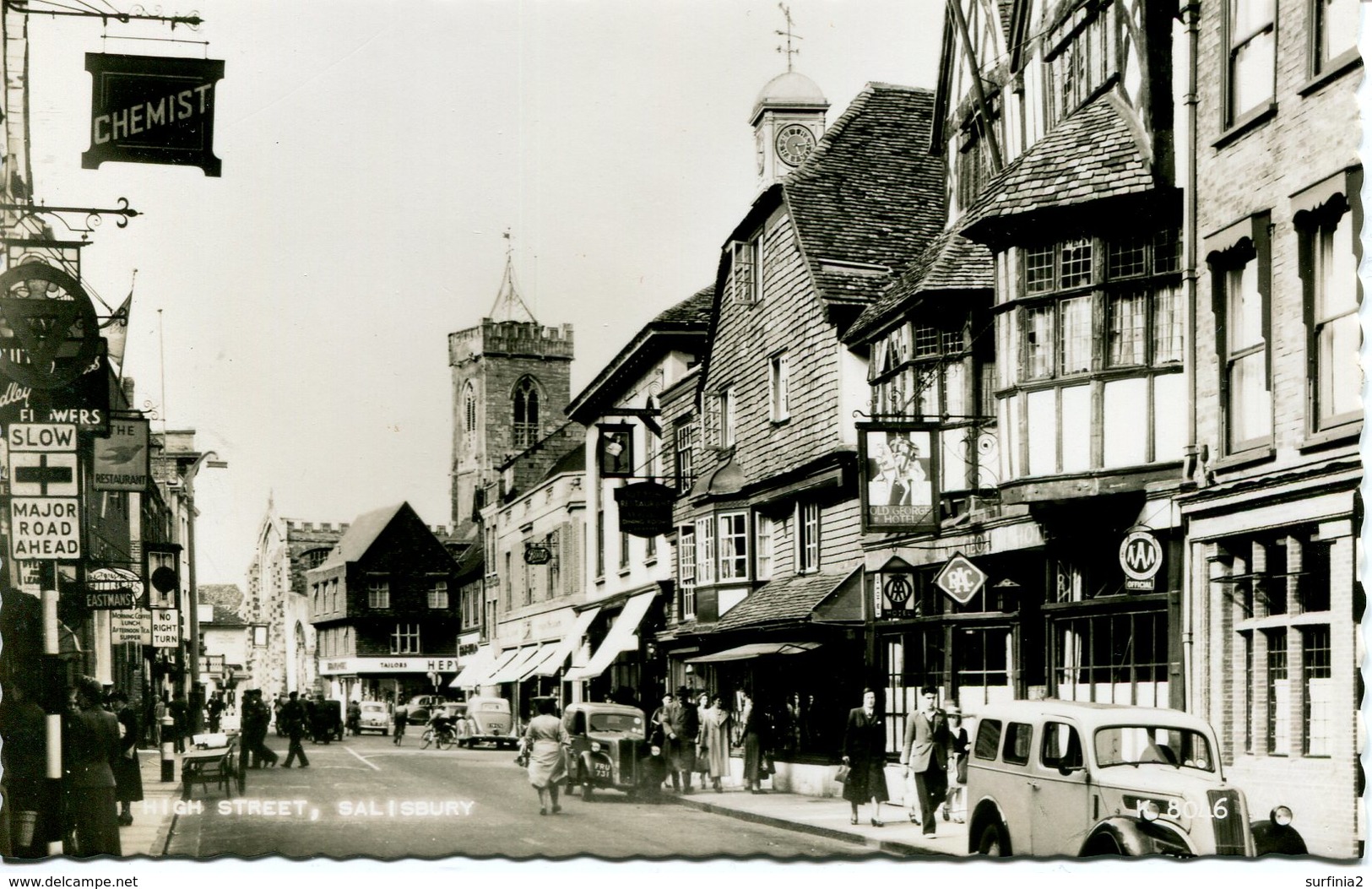 WILTS - SALISBURY - HIGH STREET RP Wi338 - Salisbury