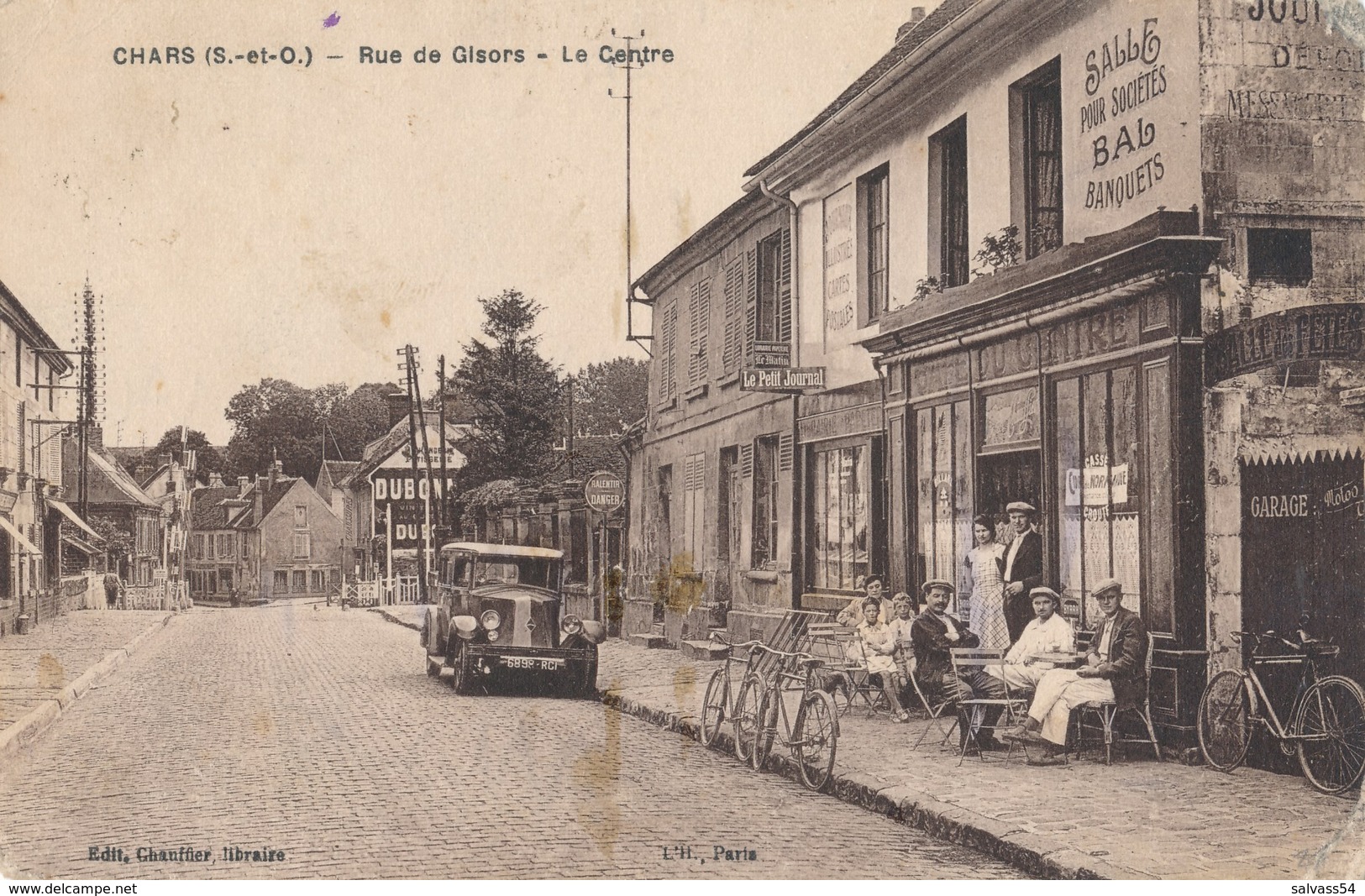 95) CHARS : Rue Gisors - Le Centre - Chars