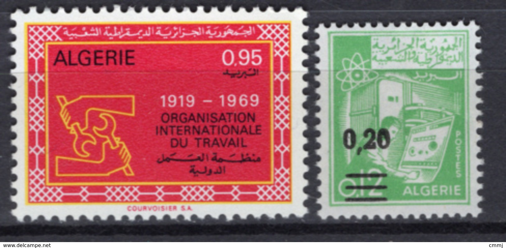 1969 - ALGERIA - Yv.  Nr. 493/494 - NH - (UP131.54) - Algeria (1962-...)