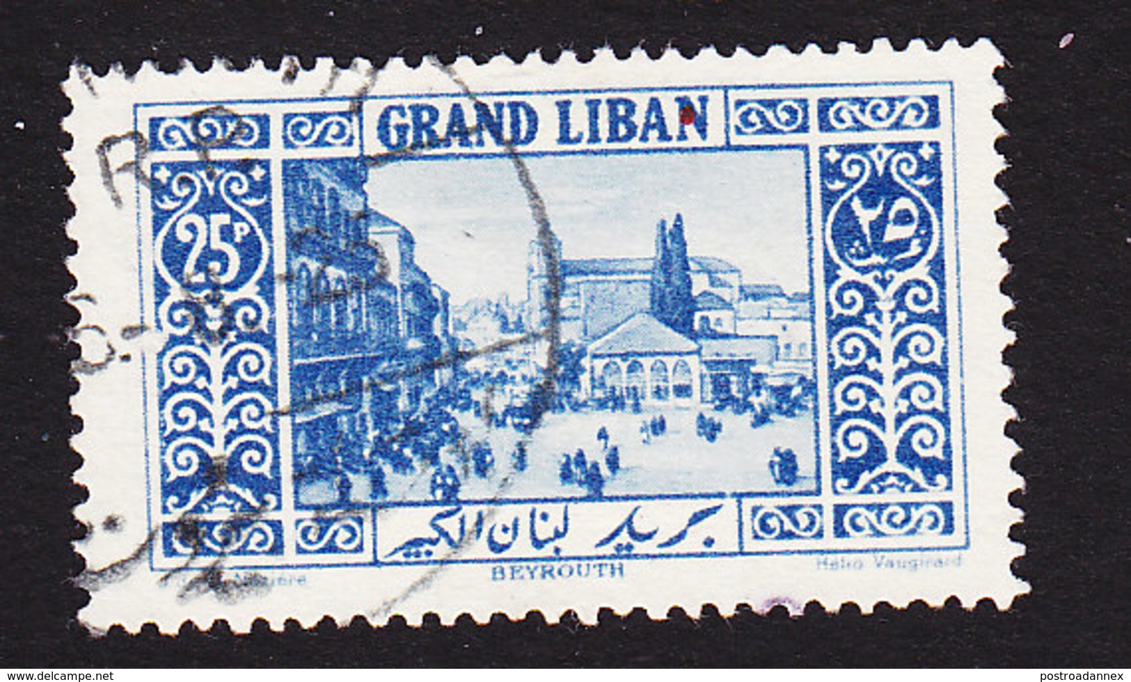 Lebanon, Scott #62, Used, Scenes Of Lebanon, Issued 1925 - Usati