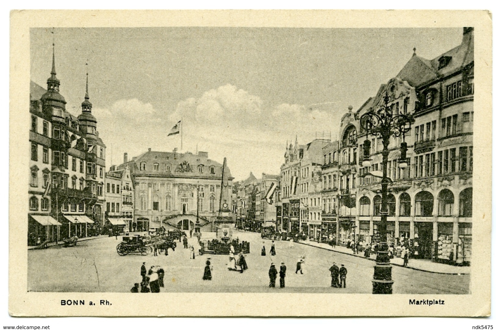 ALLEMAGNE : BONN A. RH. - MARKTPLATZ - Bonn