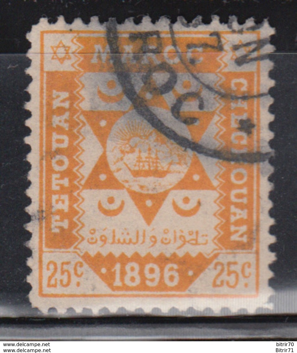 Tetuan A Chechouan  , 1896  Yvert Nº 142 - Marruecos (1956-...)