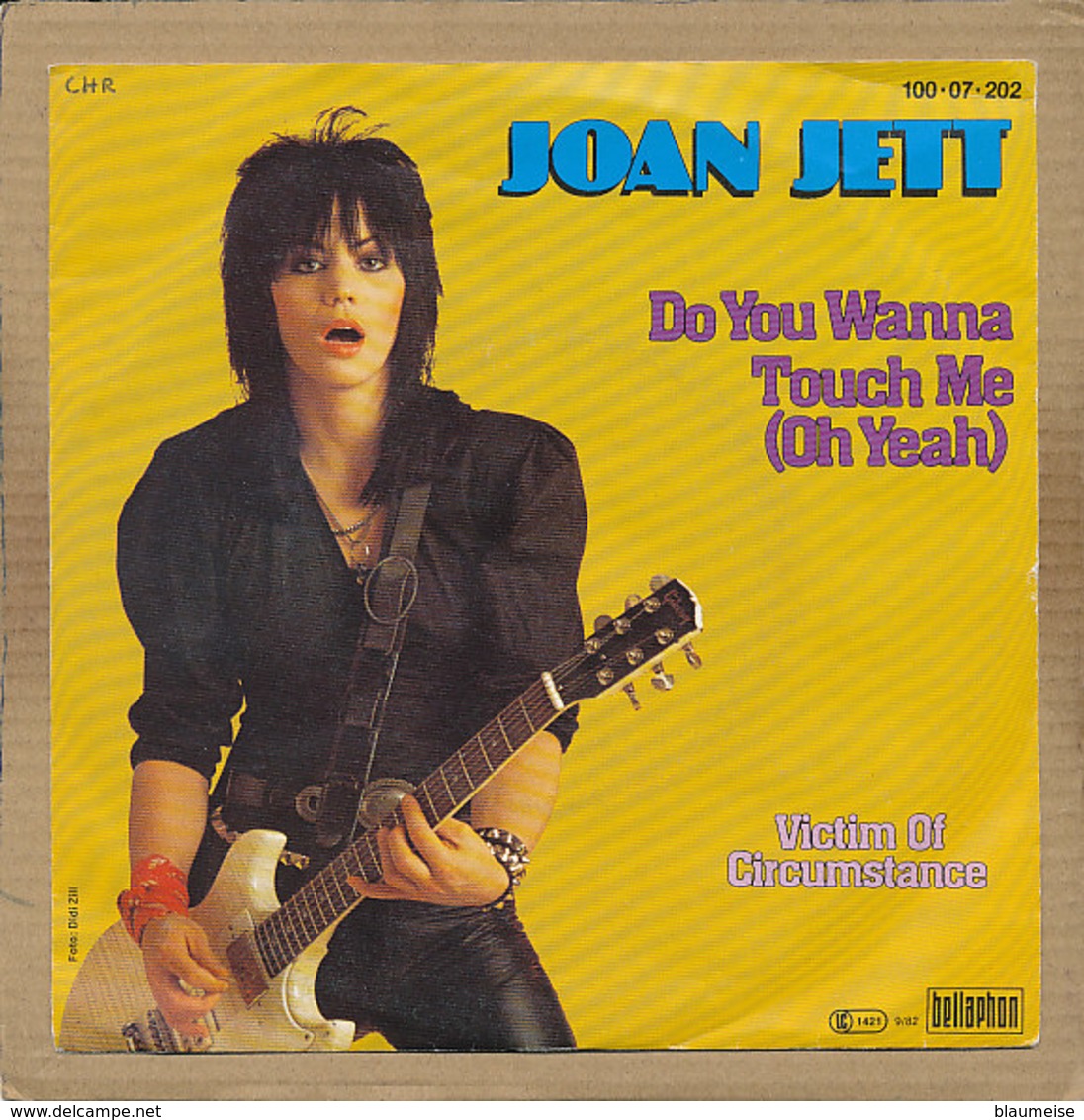 7" Single, Joan Jett, Do You Wanna Touch Me (Oh Yeah) - Rock