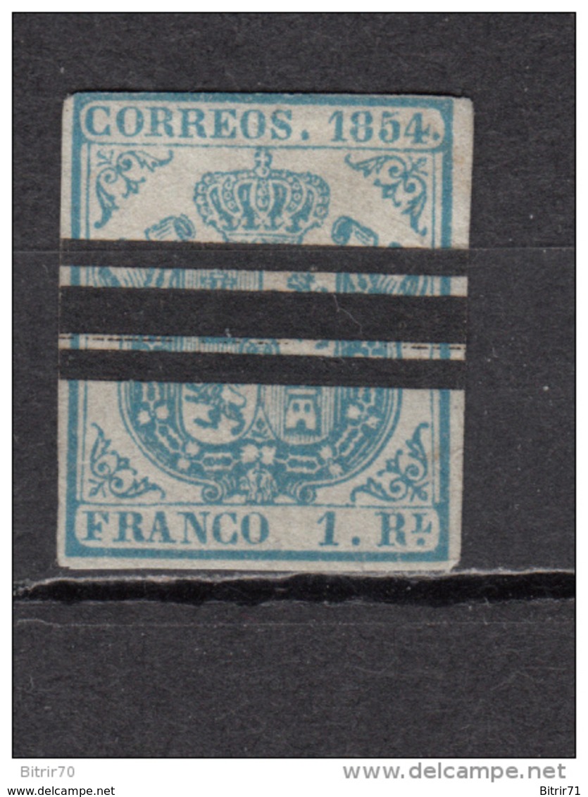 1854   EDIFIL  Nº  34 AS - Usados