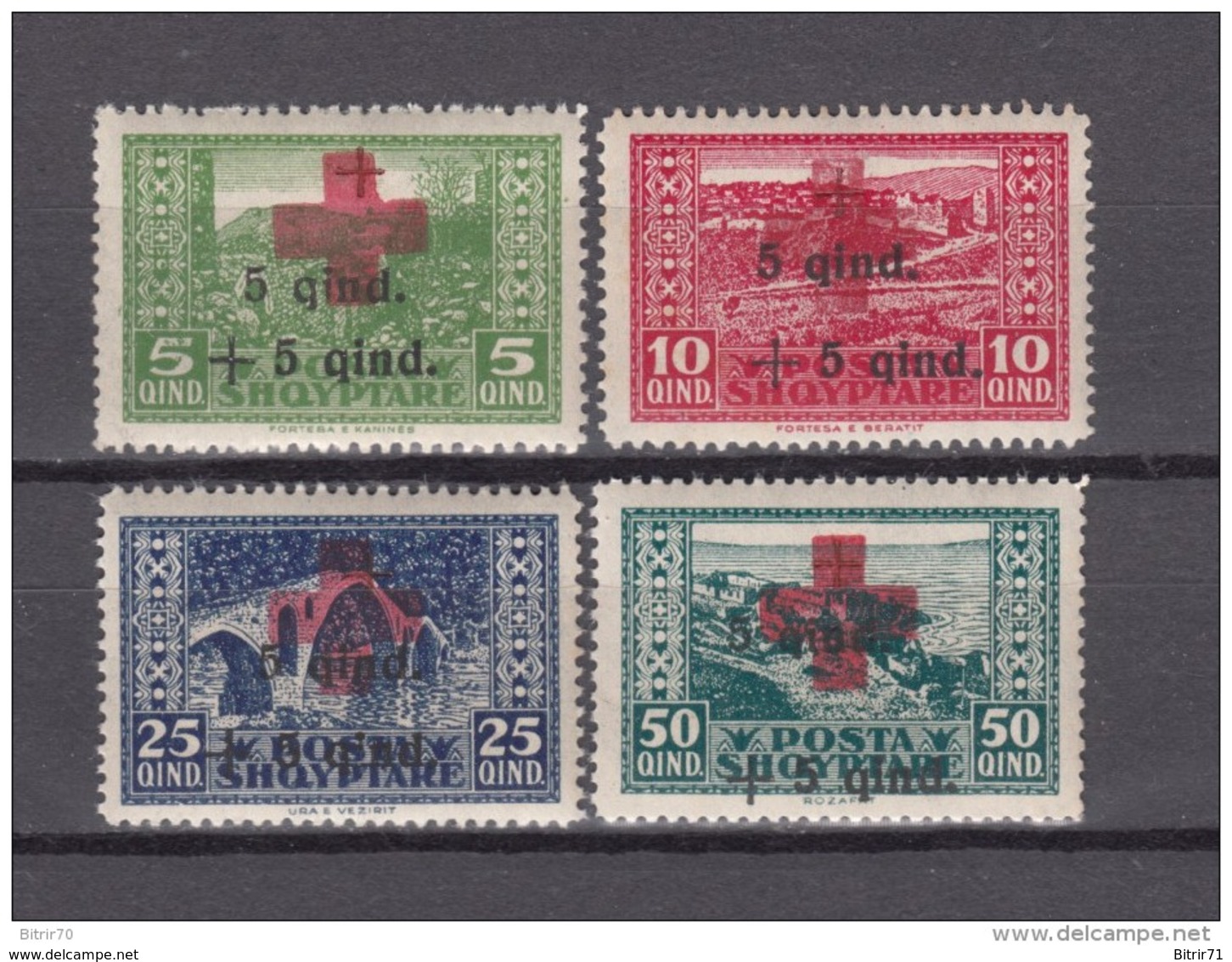 1924   YVERT  Nº  140 / 143    / ** / - Albania