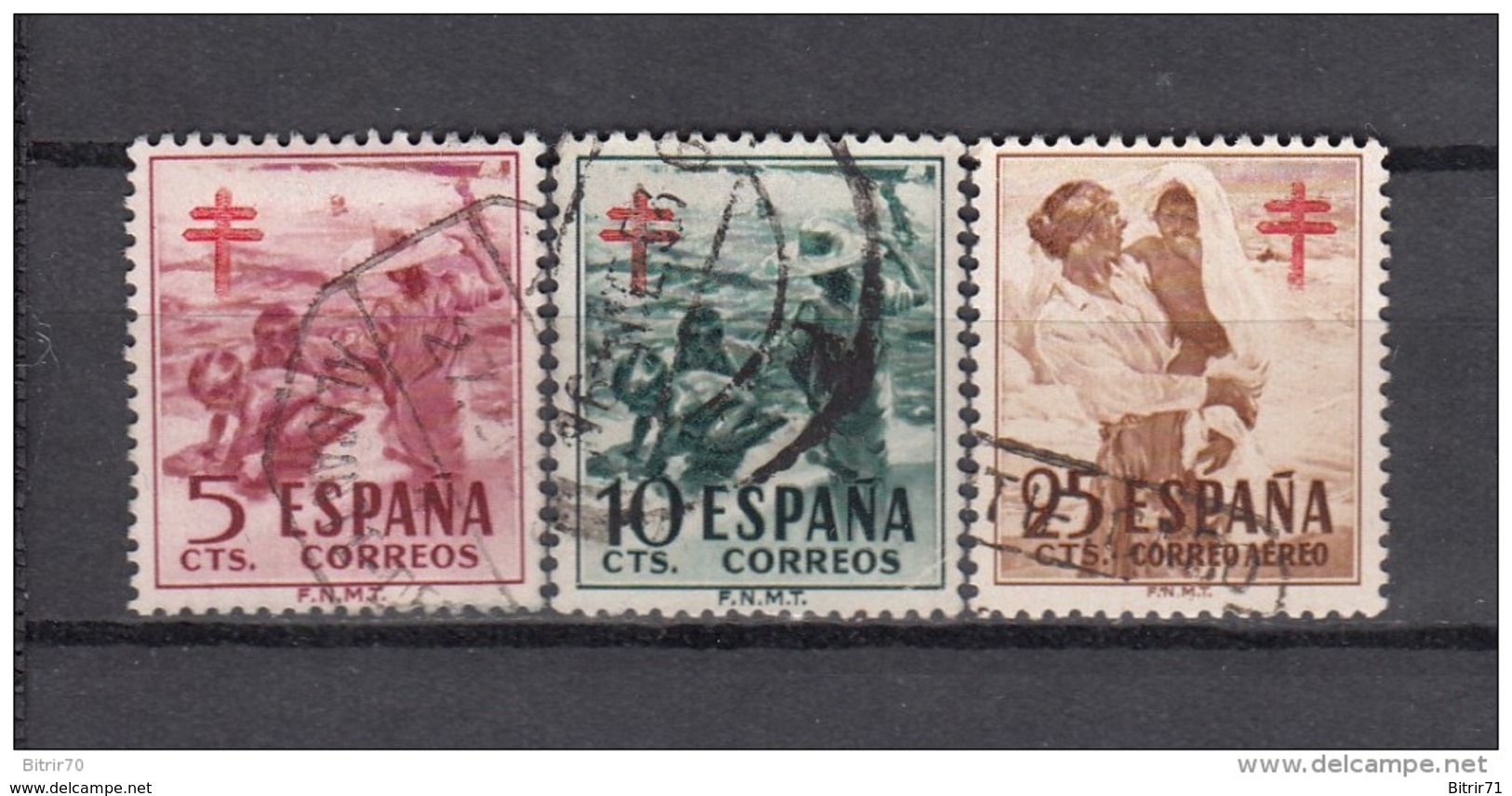 1951   EDIFIL  Nº  1103 / 1105 - Used Stamps