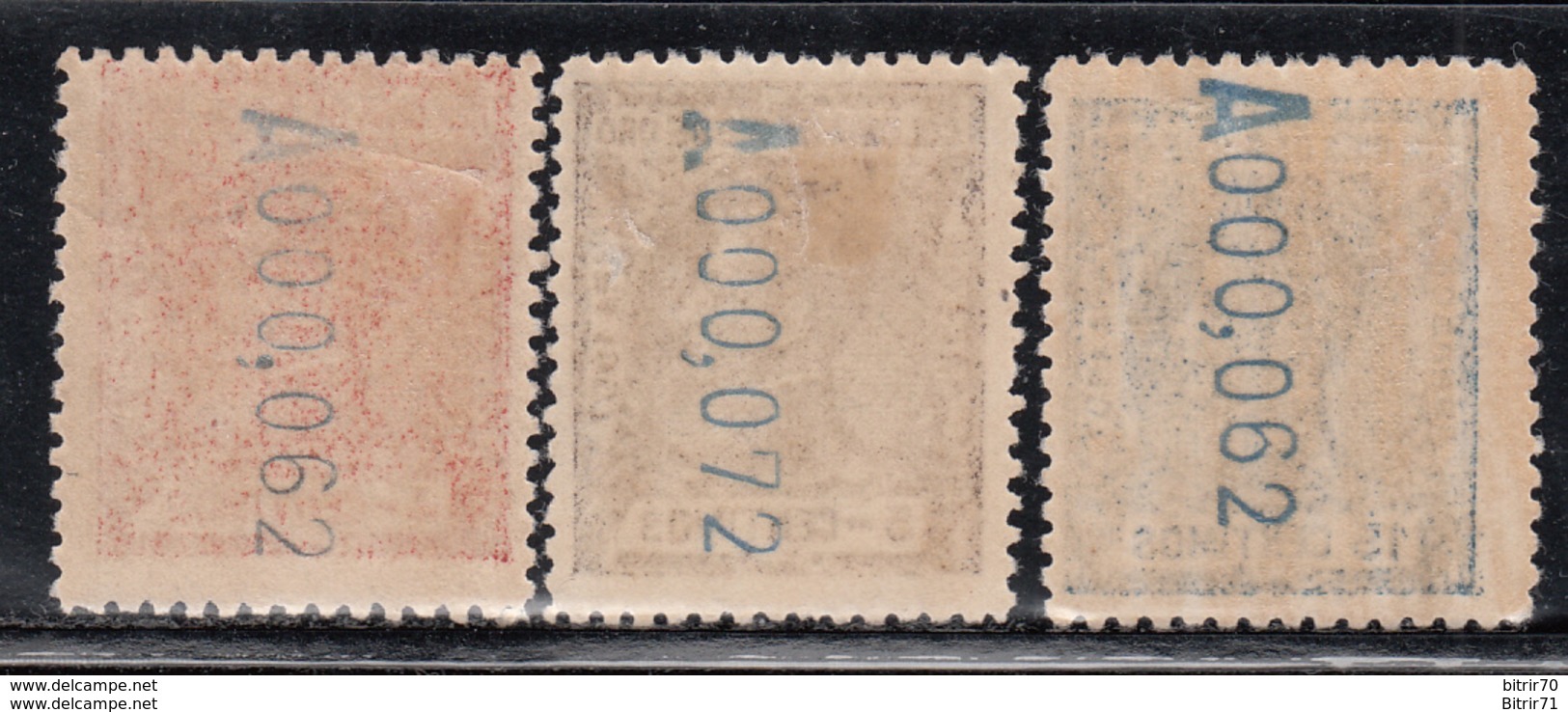 1907 EDIFIL Nº 21, 22, 24,   /*/, - Rio De Oro