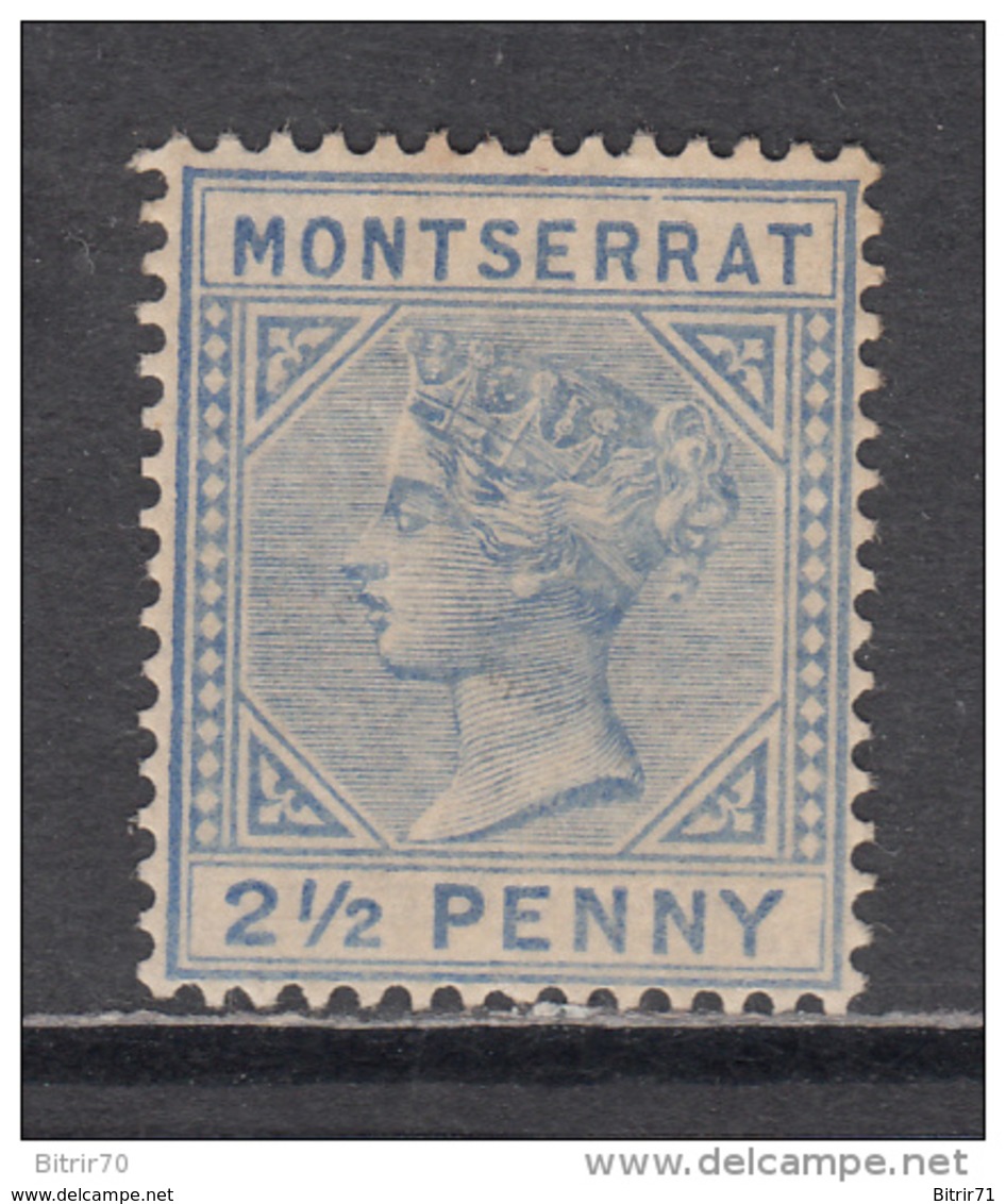 1884 - 1885   YVERT  Nº 9  ( * ) - Montserrat