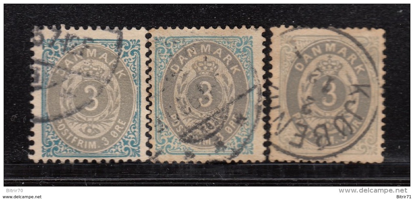 1875 - 1903   YVERT  Nº 22A , 22B , - Used Stamps