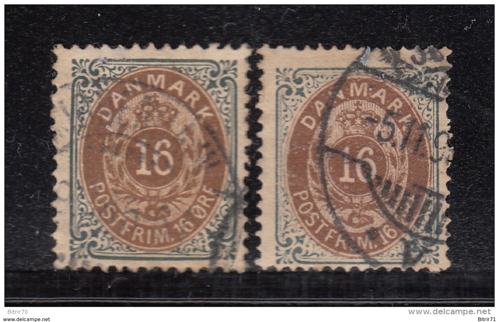 1875 - 1903   YVERT  Nº 26A , 26B , - Usado