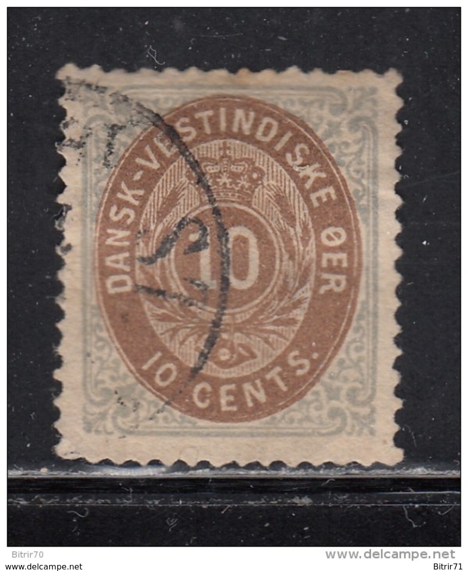 1873 - 1879   YVERT  Nº 10 - Dinamarca (Antillas)