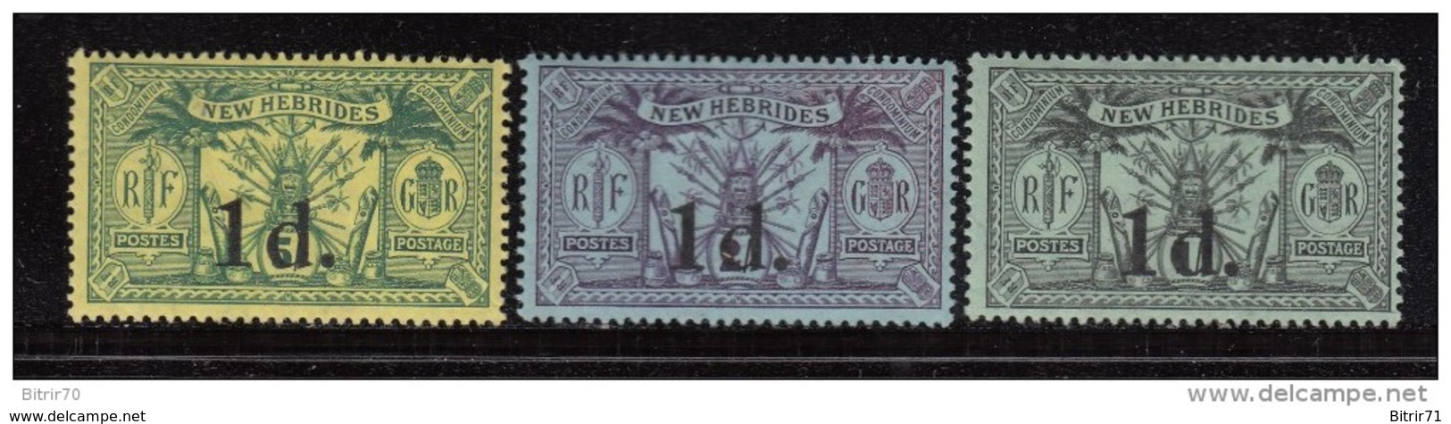 1920   YVERT  Nº 65 , 66 , 67     / * / - Unused Stamps