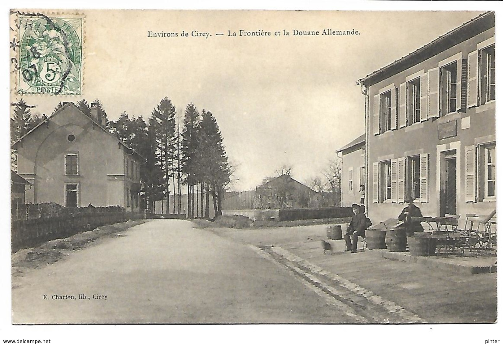 CIREY SUR VEZOUZE - La Frontière Et La Douane Allemande - Cirey Sur Vezouze