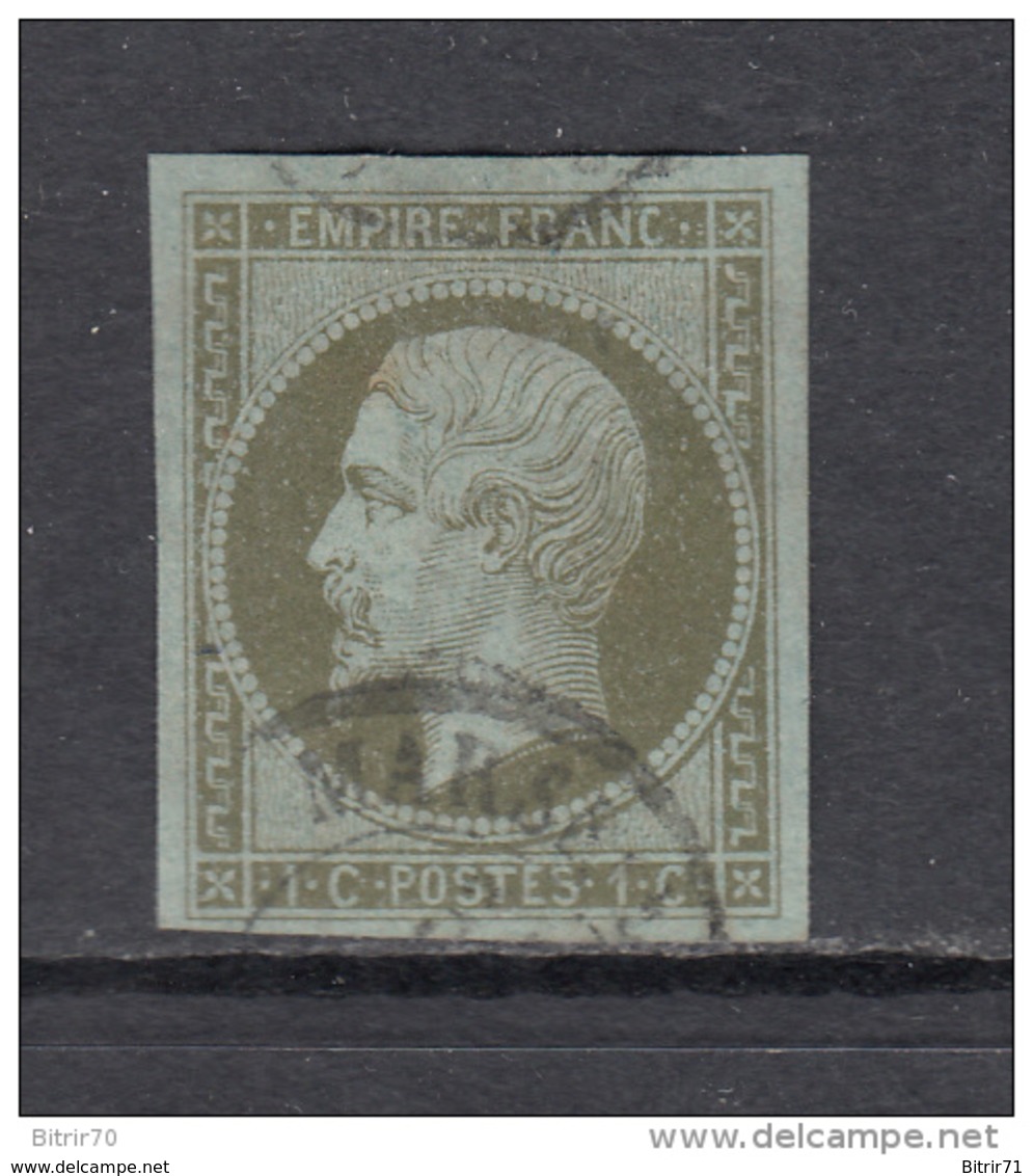 1860    YVERT  Nº 11 - 1853-1860 Napoléon III