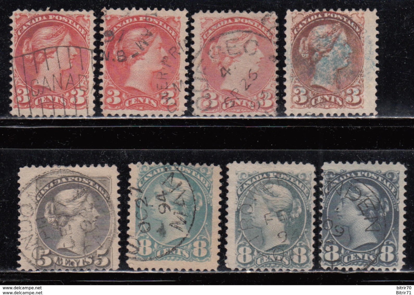 1870 - 1893  YVERT Nº 30 , 31 , 33 - Used Stamps